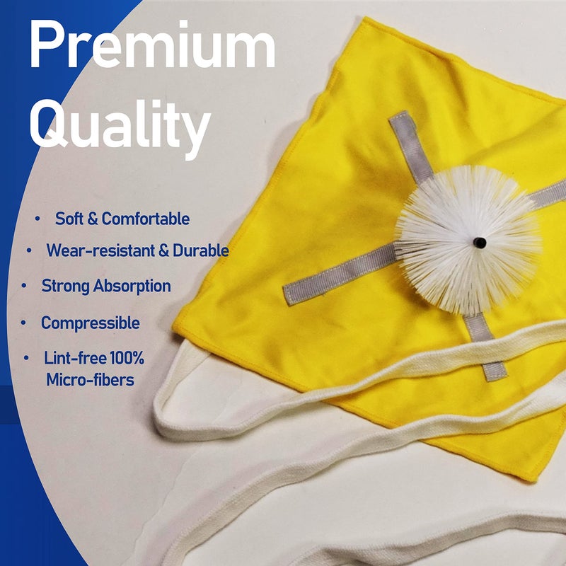 Libretto Alto Saxophone Swab, 100% Lint Free Micro-Fiber, Absorbent & Compressible, Premium & Cost-Effective, Great to Extend the Life of Sax! - Image 4